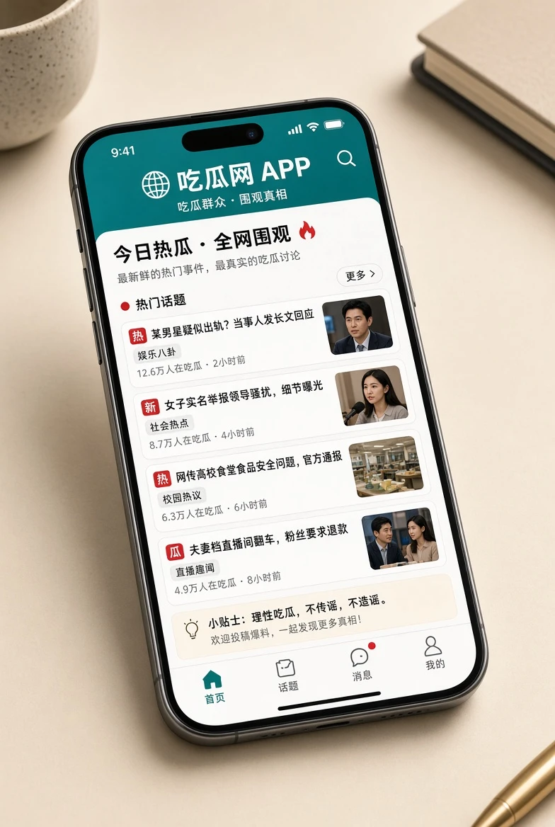 吃瓜网APP主题内容插图